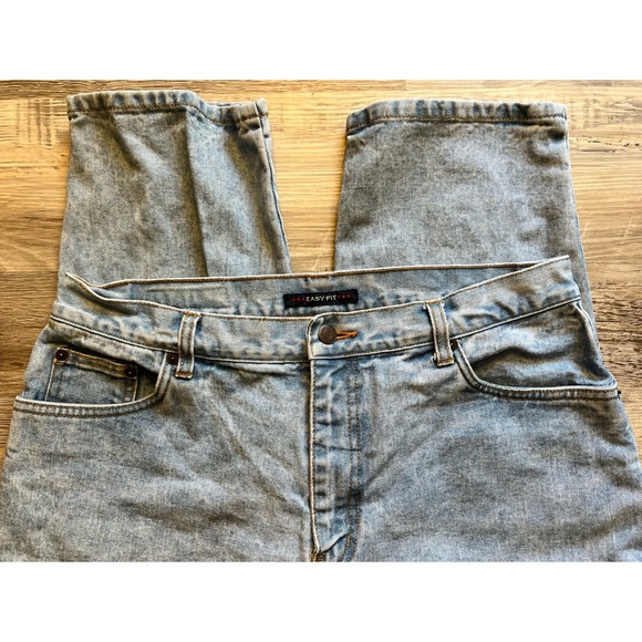 vintage 90s Bill Blass : easy fit jeans - Picture 3 of 11